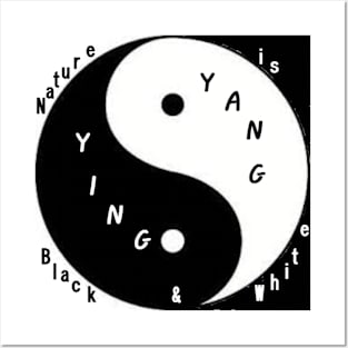 Ying Yang Design Posters and Art